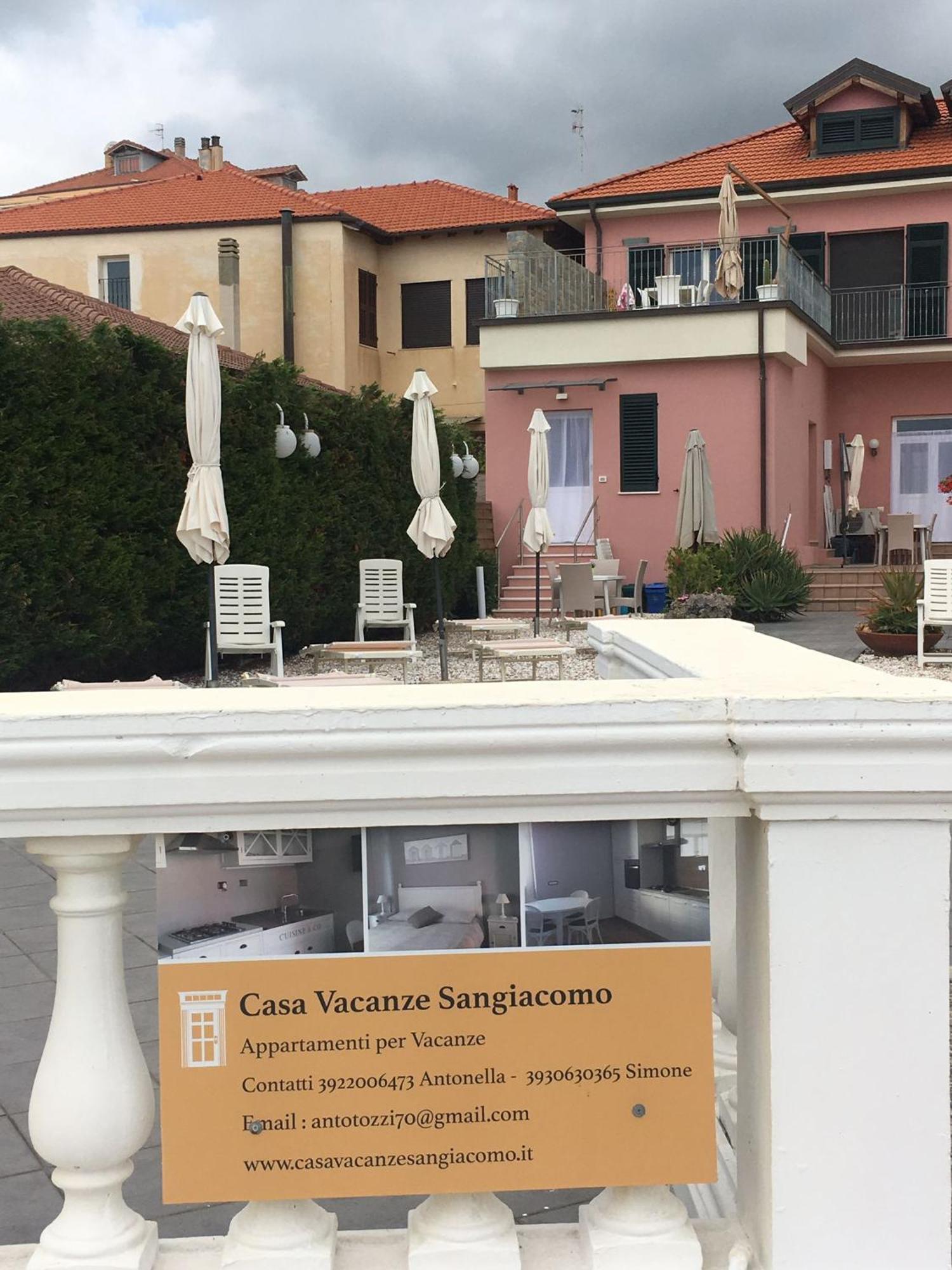 Casa Vacanze Sangiacomo App Acqua Marina Santo Stefano al Mare Extérieur photo